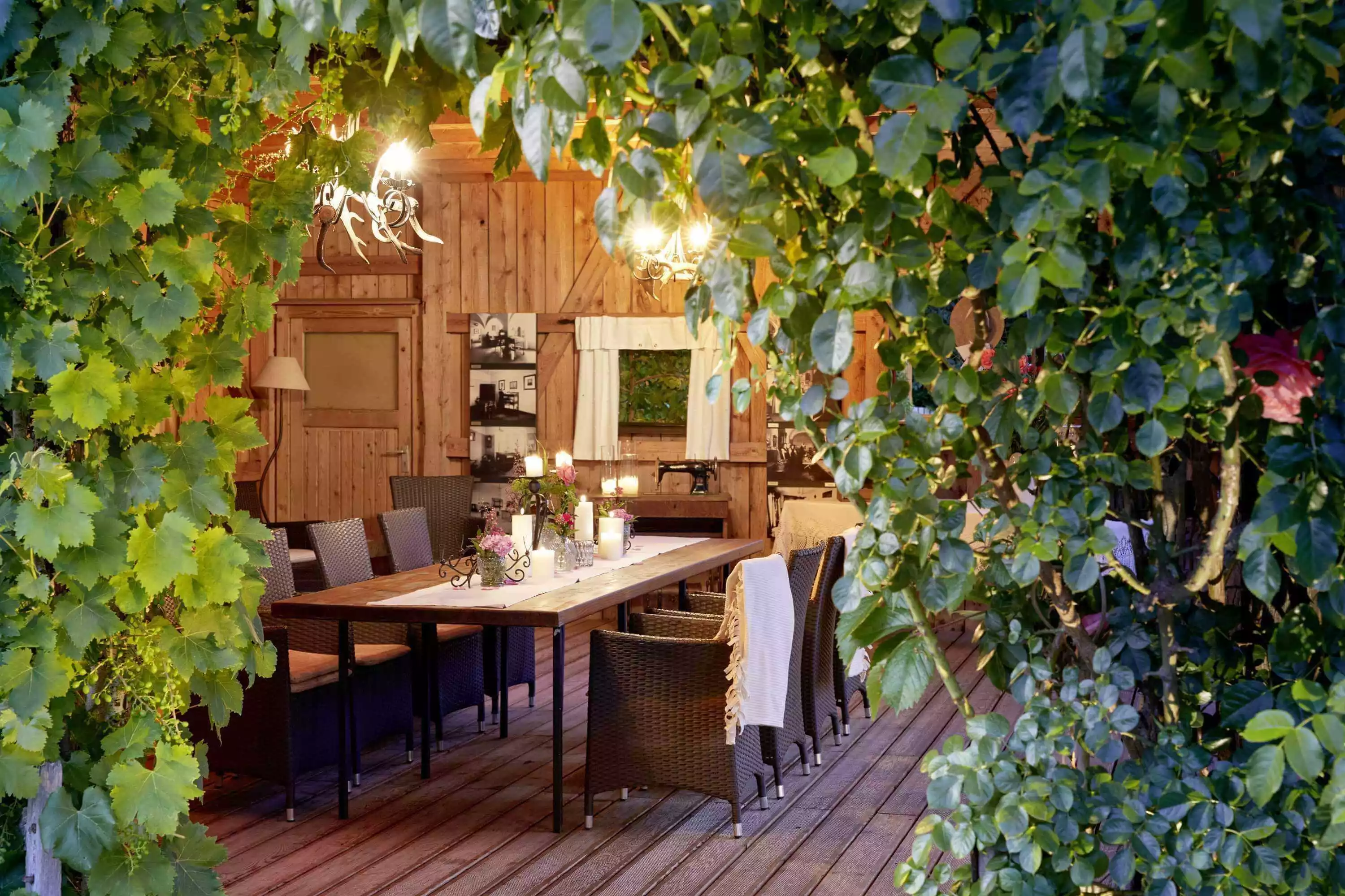 Wellnessgarten im Wellnesshotel Götzfried Garden & Spa