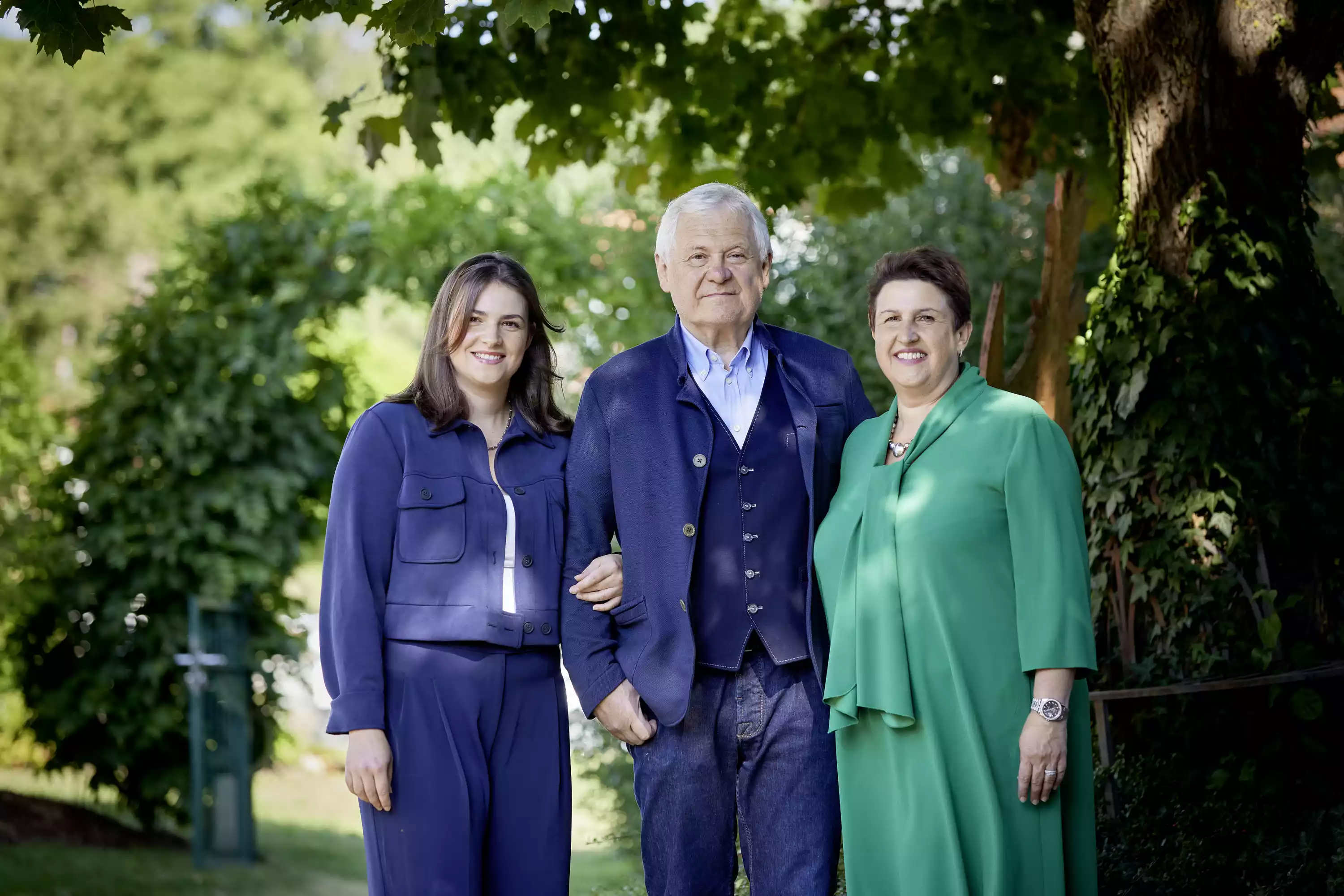 Familie Götzfried, Ihre Gastgeber Wirtsleute Rosi und Günter Götzfried mit ihren Kindern