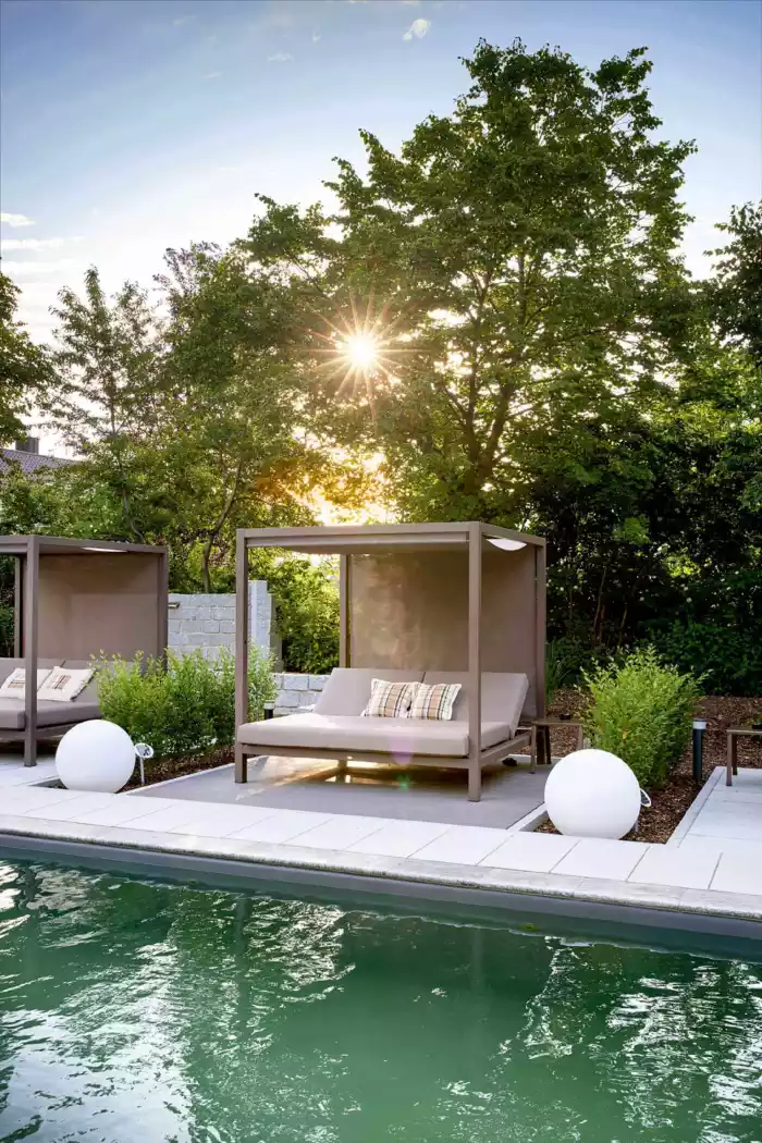 SPA Naturpool im Wellnesshotel Götzfried Garden & Spa